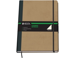 Cuaderno Nature Con Goma A4 96 Hojas Liso