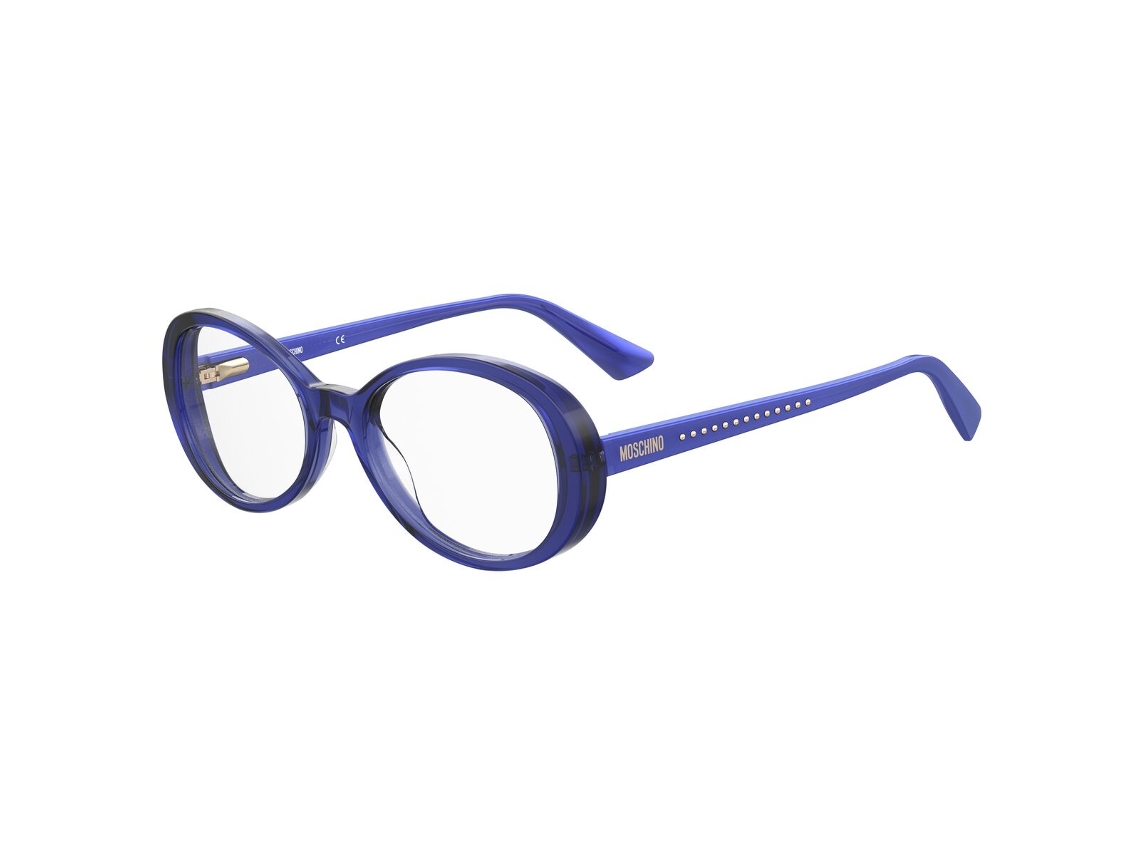 Armação de Óculos Feminino MOSCHINO MOS594-PJP (Acetato - Blue - 54 mm)