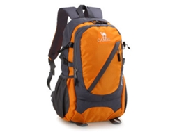 Mochila De Escalada De Grande Capacidade, Impermeável, Em Nylon, Para Caminhadas, Camping E Ciclismo, Nas Cores Laranja E Vermelha