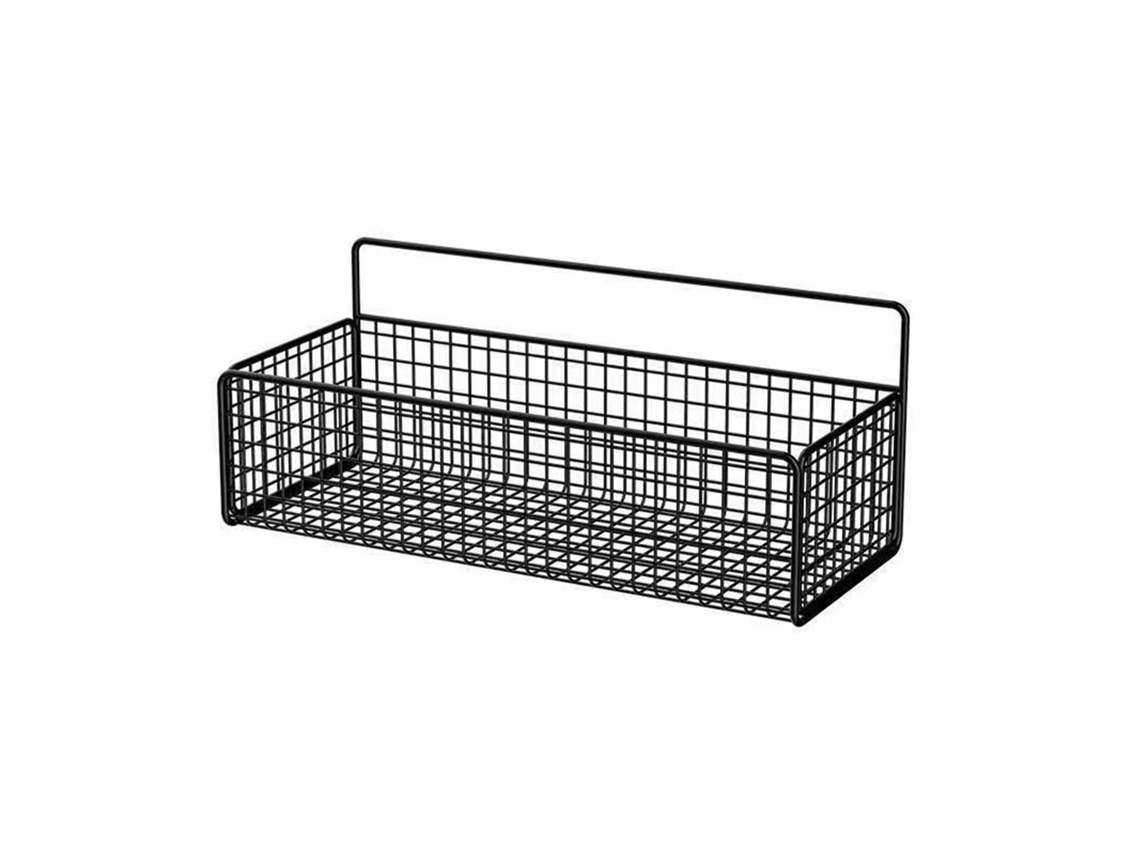 Rack de Parede LAXISCREED Banheiro Cozinha Preto
