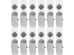 Conjunto De 100-porta Crachás Multifuncionais Com Clipe, Alça De Pescoço Resistente Atividades De Escritório E