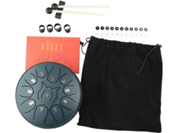 Tambor De Língua De Aço De 15 Cm (6 Polegadas) Com 11 Notas, Instrumento Portátil E Durável, Ideal