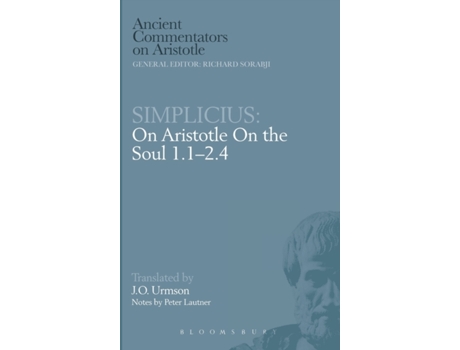 Livro Simplicius: On Aristotle On the Soul 1.1-2.4 J.O. Urmson (Inglês)