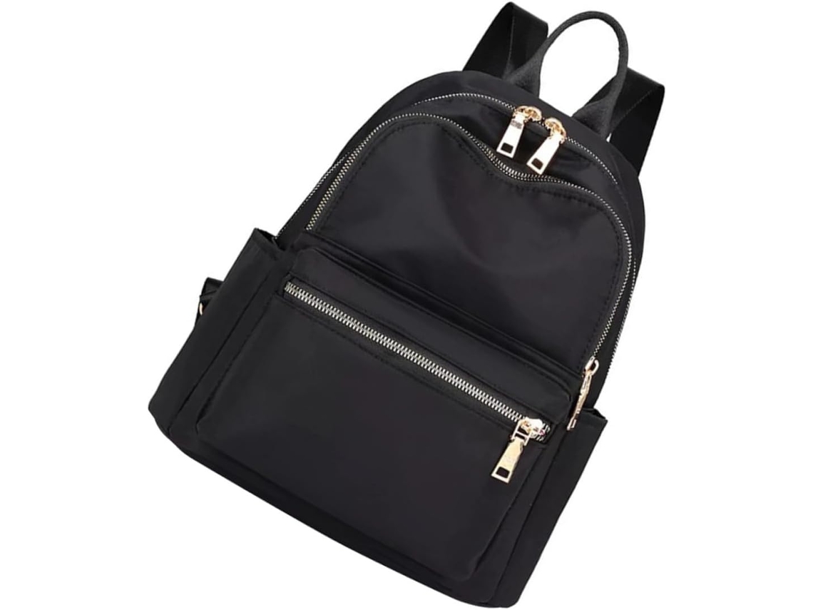 Mochila Feminina Casual Para Viagens Com Alça De Ombro E Bolsa De Armazenamento.