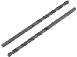 Broca Espiral de Aço Rápido com Ponta Dividida 2,6 Mm Diâmetro e 64 Comprimento, 2 Peças CHABERLU