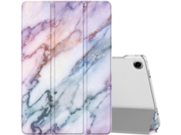 Yunzii Capa Protetora Para Galaxy Tab A9+/a9 Plus De 11 Polegadas, Perfeita Para Tablet Tab A9 Plus (sm-x210/x216/x218), Cor Roxo Mármore