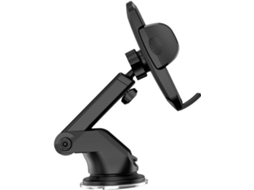 Suporte Para Celular Veicular Com Ventosa, Clipe Para Saída De Ar, Giratório, Antiderrapante E Durável.