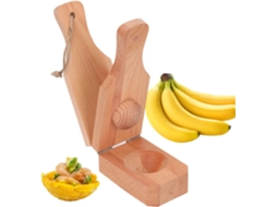 Prensa De Torrada Banana-da-terra Madeira – Amassador Banana