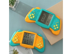 Console de Jogos Retrô, Portátil 3,5 Polegadas, Clássico com Blocos Montar e 23 Jogos, D Tel GOKOCO