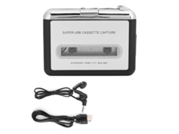 Aetheria reprodutor Portátil de Fitas Cassete Conversor de Áudio Tape para Mp3 com Cabo Usb