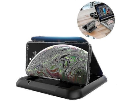 Suporte Dobrável Multifuncional Para Celular No Painel Do Carro.