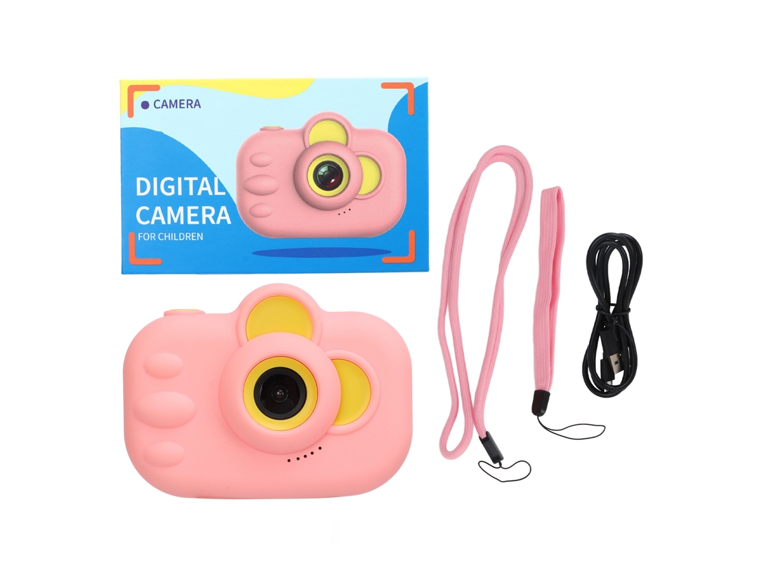 Câmara Infantil Laxiscreed 12mp, Vídeo 1080p, Luzes Led E Lentes Duplas Para Crianças