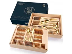 Conjunto de Talheres de aço inoxidável para casa (72 Und) CUICH