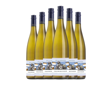 Vinho branco HEYL ZU HERRNSHEIM Pinot Cinza Seco Rheinhessen (0.75 L - 6 Unidades)