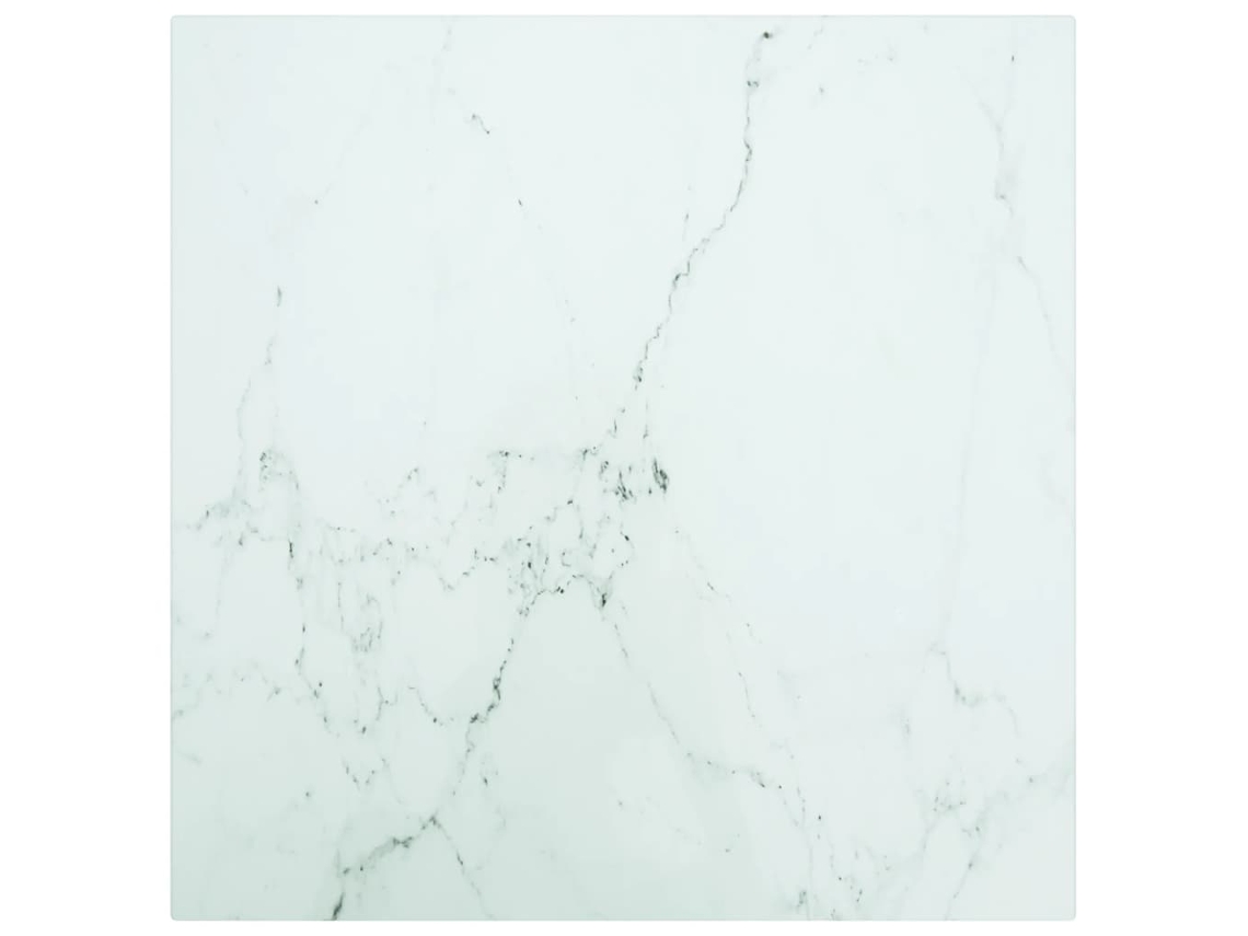 Table Top, Table Tops Vidaxl Branco Vidro (40 X 40 Cm)