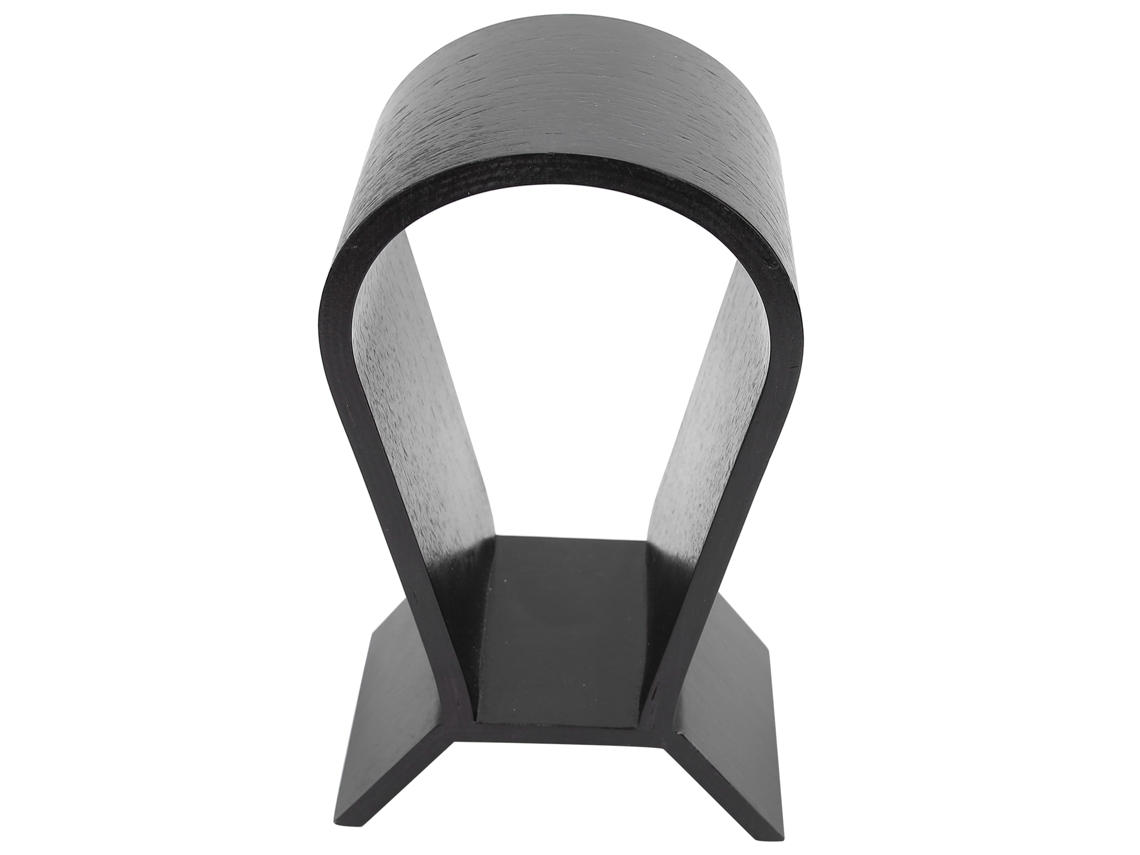 Suporte Para Fones De Ouvido Bluetooth Com Prateleira De Exibição Curva, Acessório De Armazenamento Preto