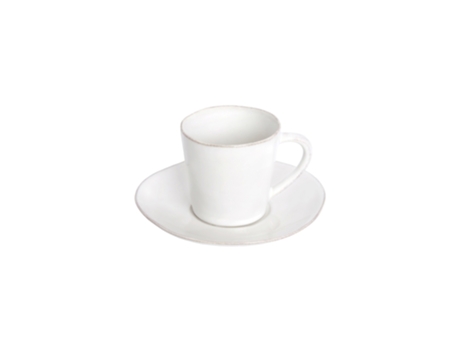 Conjunto de Chá COSTA NOVA Nova Branco 19cl