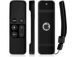 Capa de Silicone Preta para Controle Remoto da Apple Tv 4/5. AQUAFORGE
