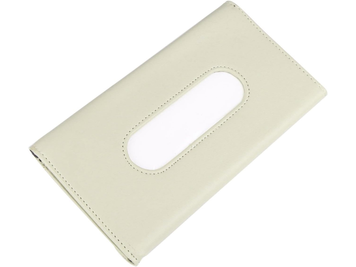Porta Lentes Couro Para Carro Com Proteção Solar