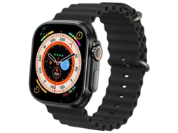 (preto) Smartwatch Bluetooth Com Tela Tft De 2,09 Polegadas E Atendimento Por Gestos.