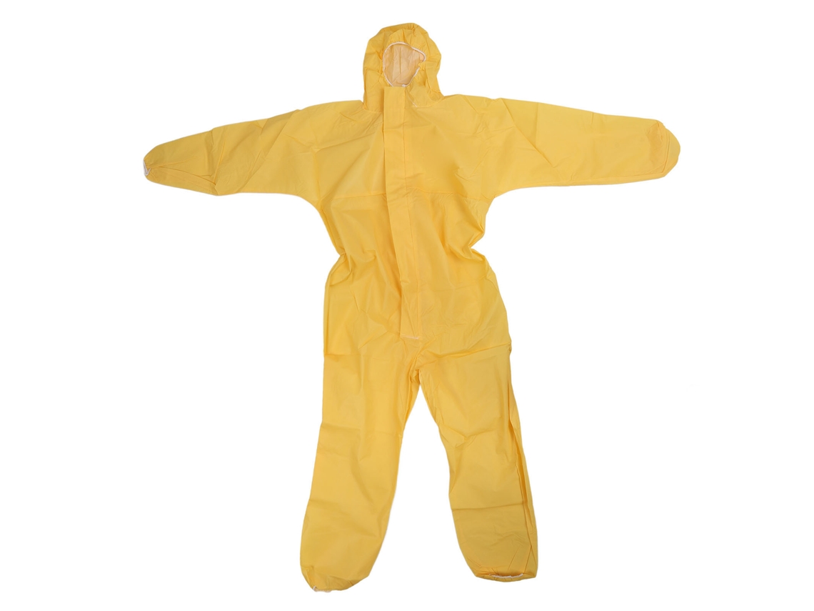 Macacão de Proteção Amarelo MARCA