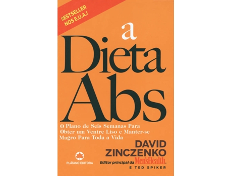 Livro A Dieta Abs  de David Zinczenko e Ted Spiker (Português - 2005)