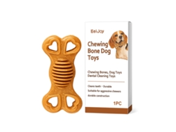 Brinquedo Osso Resistente da LAXISCREED, Perfeito para Mordidas Seguras Dos Cães