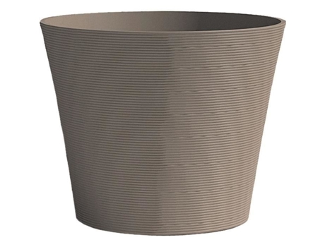 Vaso - GARDEN ID - Green Care Sense Taupe - 50 x 41 cm - 10 anos de garantia - 100 reciclado - Resistência aos raios UV e ao gelo