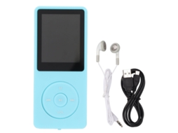Reprodutor de Mp3 com Tela de 1,8 Polegadas Reprodução Portátil de Música EOOCOO