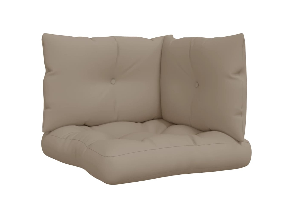 Pallet Cushion, Pallet Cushions Vidaxl Cinzento-acastanhado Poliéster (n/a)