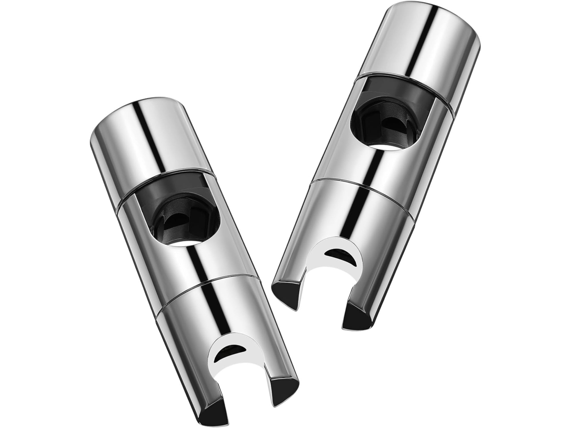 Suporte de fixação ajustável para chuveiro de mão Adorainbow, 2 peças, em plástico, para instalação antiderrapante.
