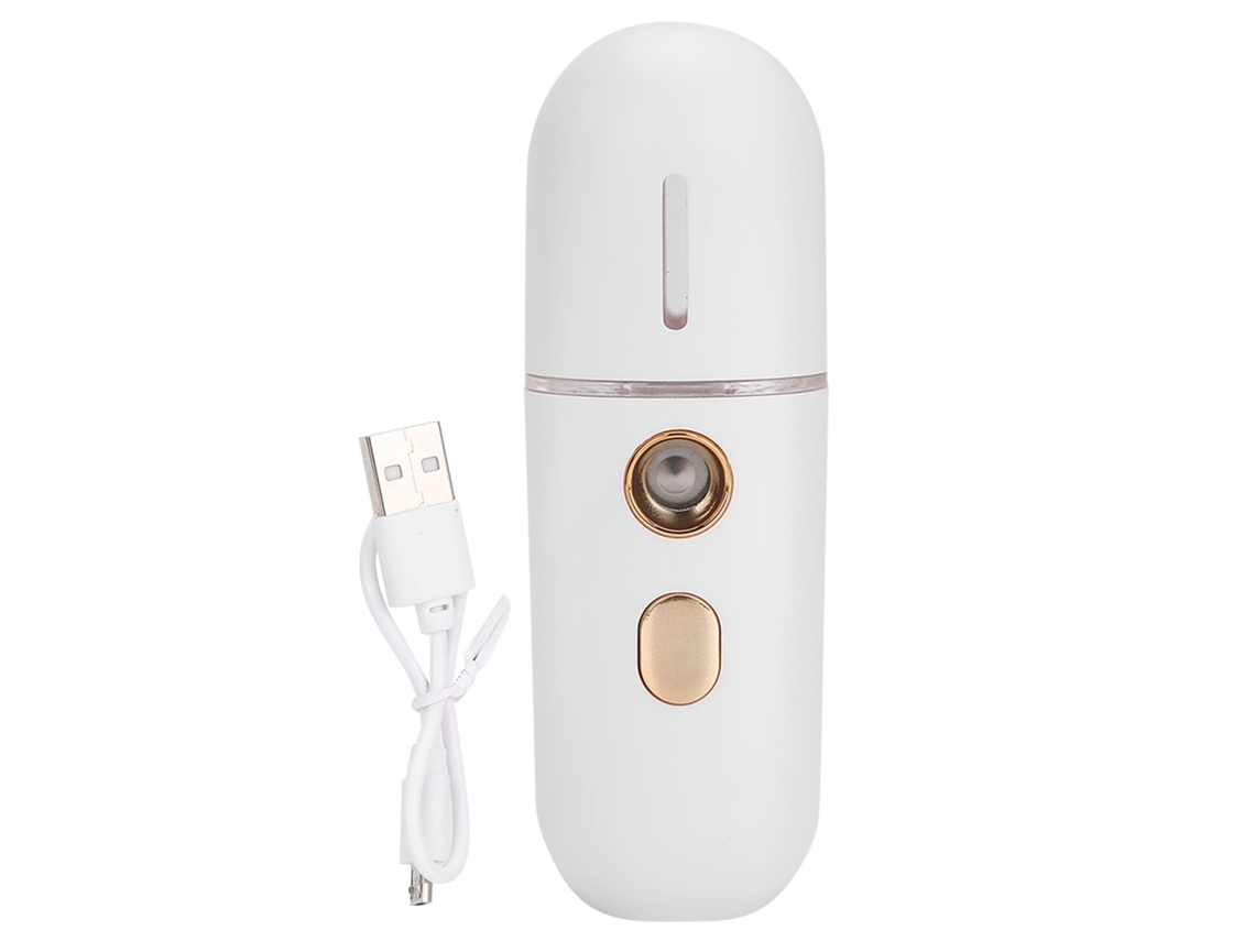 Spray Humidificador Facial Nano Portátil - Hidratação Física Sem Alergia Para Pele Saudável No Verão