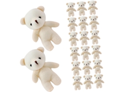 Mini Ursos De Pelúcia Macios Para Crianças, Tamanho 11cm, Pingentes