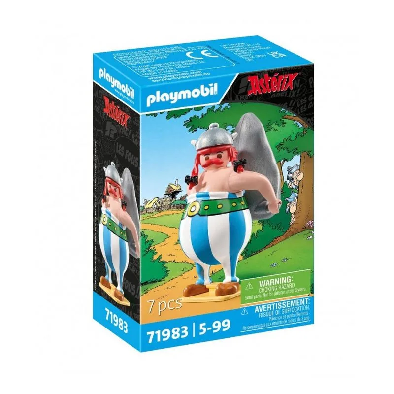 Playmobil Asterix Obelix com Menir 71983 P25