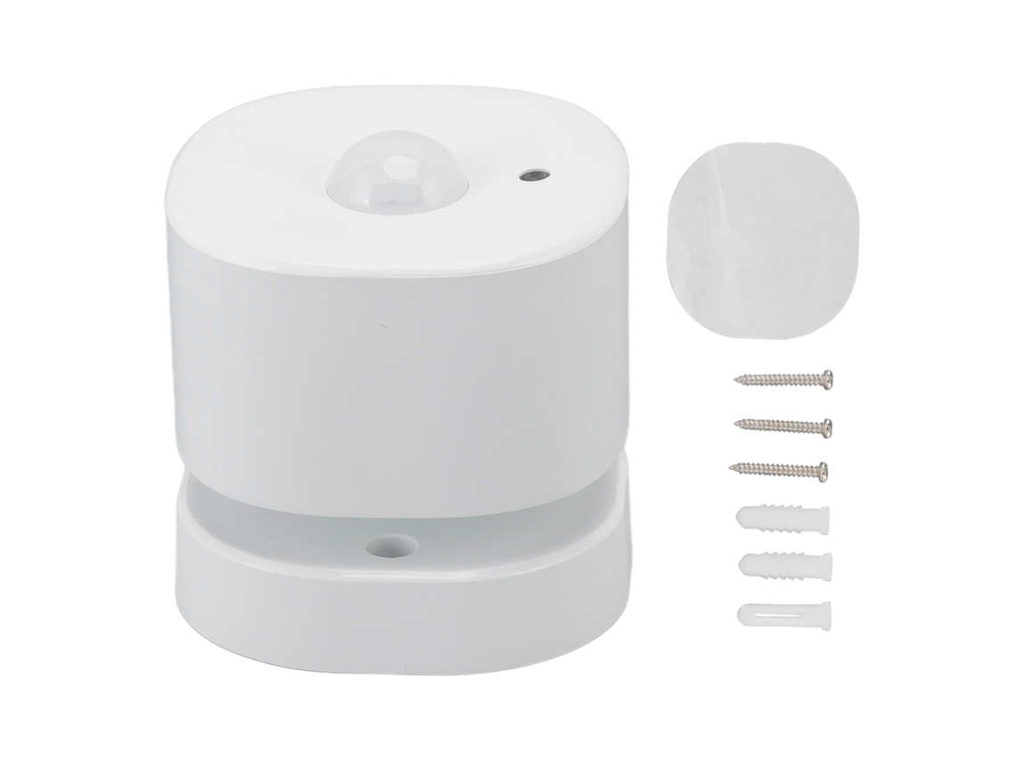 Sensor de Movimento Pir Inteligente Sem Fio com Controle Remoto App Zigbee Tuya para Segurança Residencial | S/MARCA
