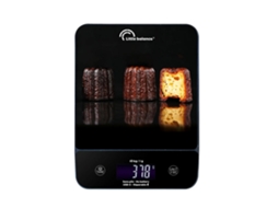 Balança Eletrônica de Cozinha 10kg 1g Preta 8845 LITTLE BALANCE