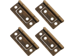 Dobradiças Dobráveis Resistentes Para Armários, Conjunto De 4 Peças,