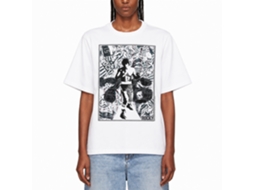 Rockinstone Rocky Movie '76 Collage White Adult T-shirt Size:s