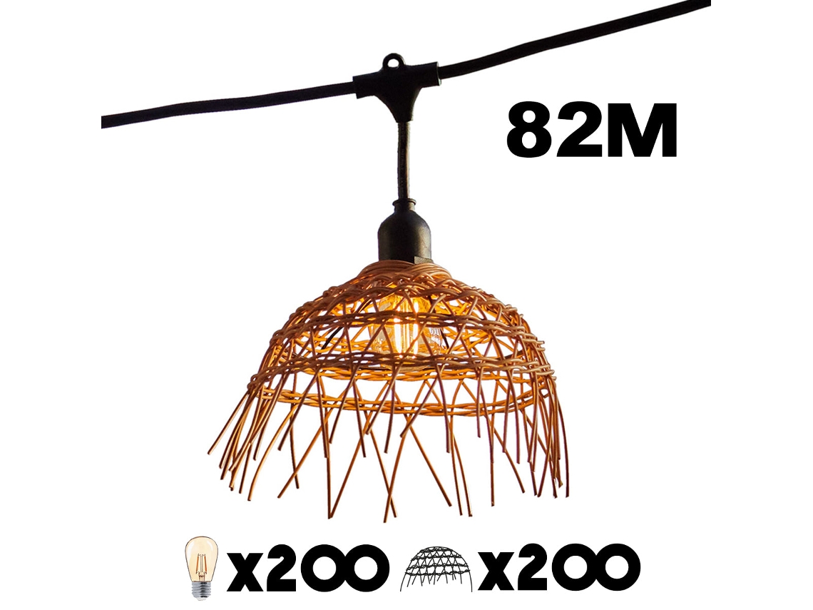Luzes de corda Lumisky Hawaii de 6 m