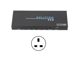 Aetheria divisor de Interface Multimídia Hd 1 para 4 4k 18gbps 2.0 Switcher Plug Uk