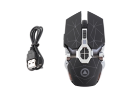Mouse Gamer Ergonômico Sem Fio Recarregável