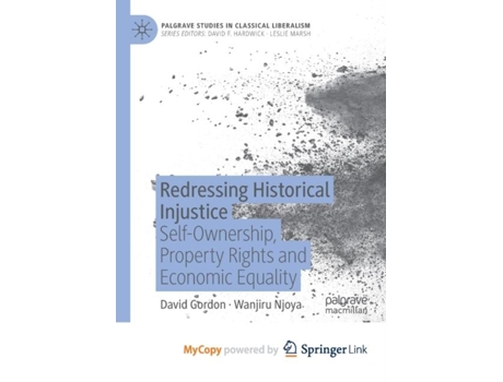 Livro Redressing Historical Injustice de Gordon David GordonNjoya Wanjiru Njoya (Inglês)