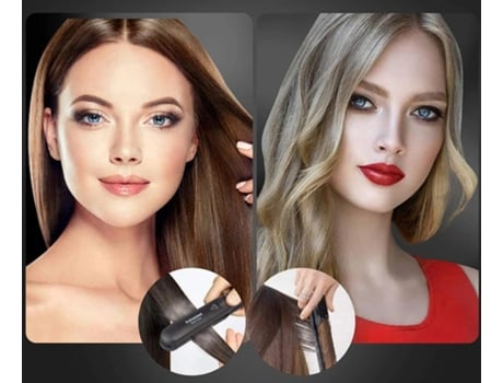 Alisador de Cabelo a Vapor para Mulheres 4 Gear Ajuste de Temperatura Curling Iron Hair Curler Trimtide