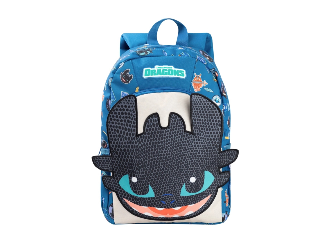 Mochila Infantil/para Crianças Do Banguela De Como Treinar O Seu Dragão, Multicolorida. Aquaforge