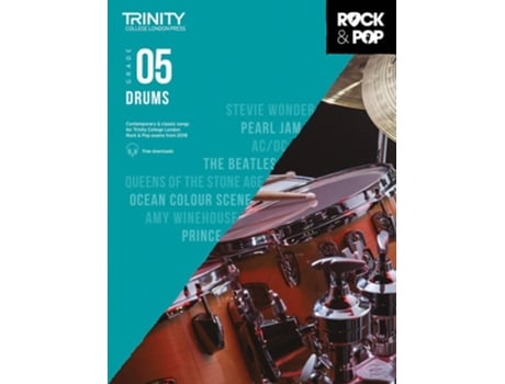 Livro Trinity College London Rock amp Pop 2018 Drums Grade 5 de Hal Leonard Publishing Corporation (Inglês)