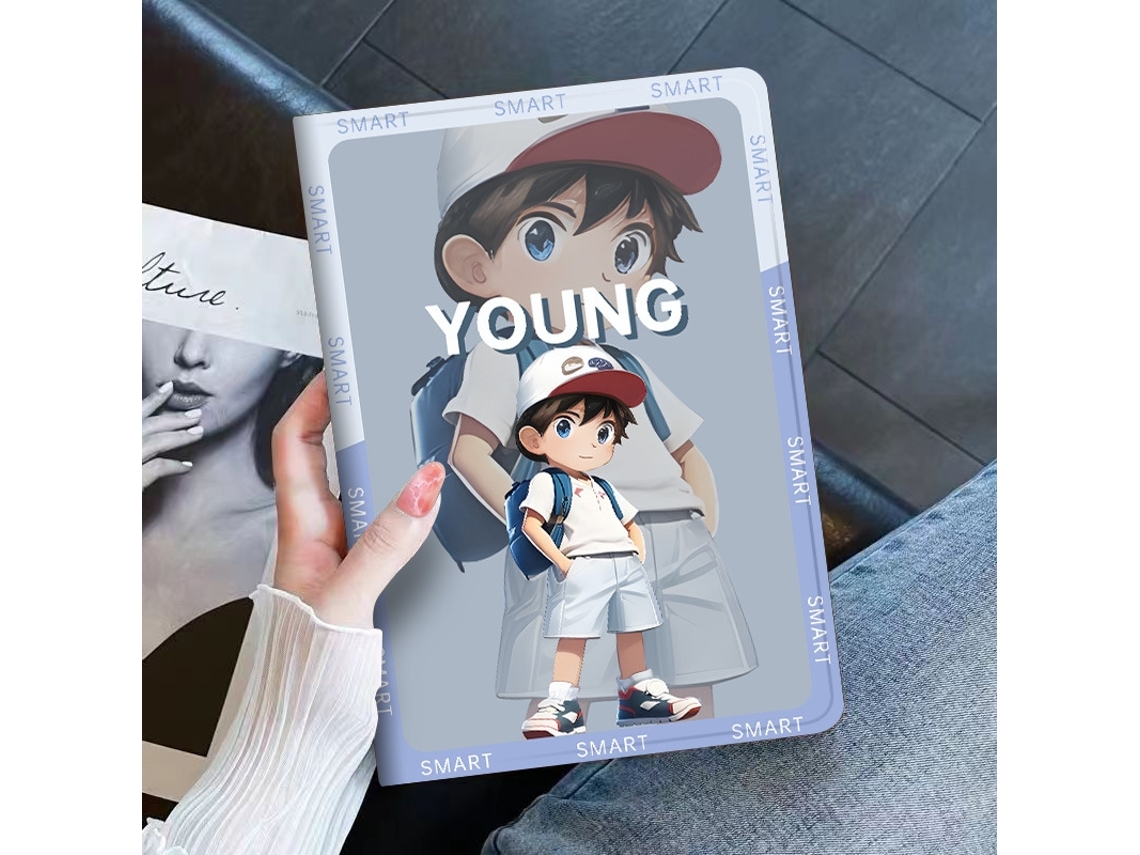 Capa Para Ipad Antigo 2/3/4 De 9,7" Case: Cool Boy "silicone