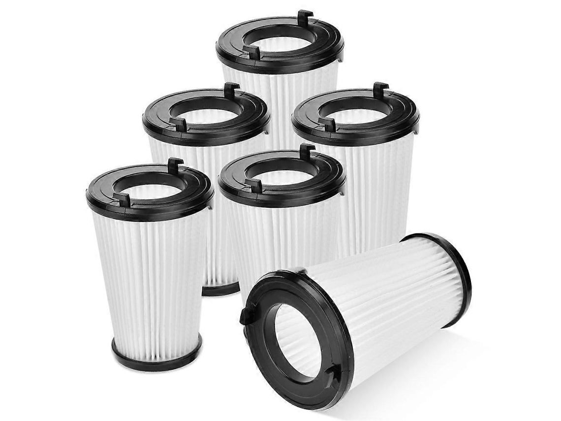 Kit Com 6 Filtros De Reposição Vaf-1 Compatíveis Com O Aspirador De Pó Vertical Electrolux Ergorapido Ehvs2510aw Vs3510ar, Código El65522