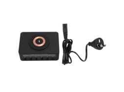 Aetheria estação de Carregamento Sem Fio Magnética 6 Portas 100w Pd Qc3.0 Usb para Múltiplos Dispositivos Au Plug