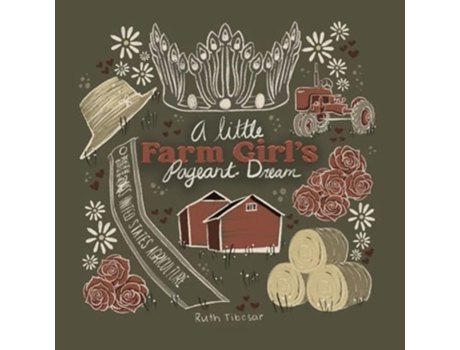 Livro A little Farm Girls pageant dream de Ruth Tibesar (Inglês)