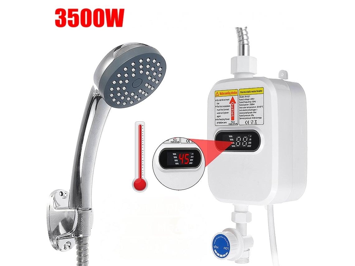 Chuveiro com Aquecimento de Água Instantâneo SIURN Branco 220V 3500W (Outlet Grade A )